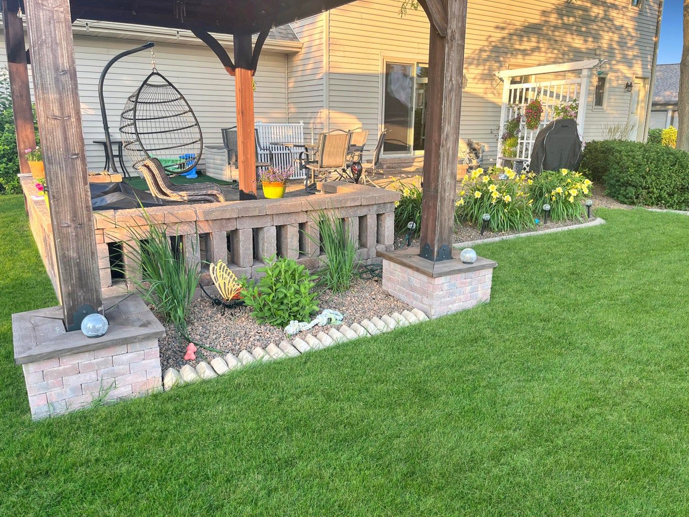 back yard